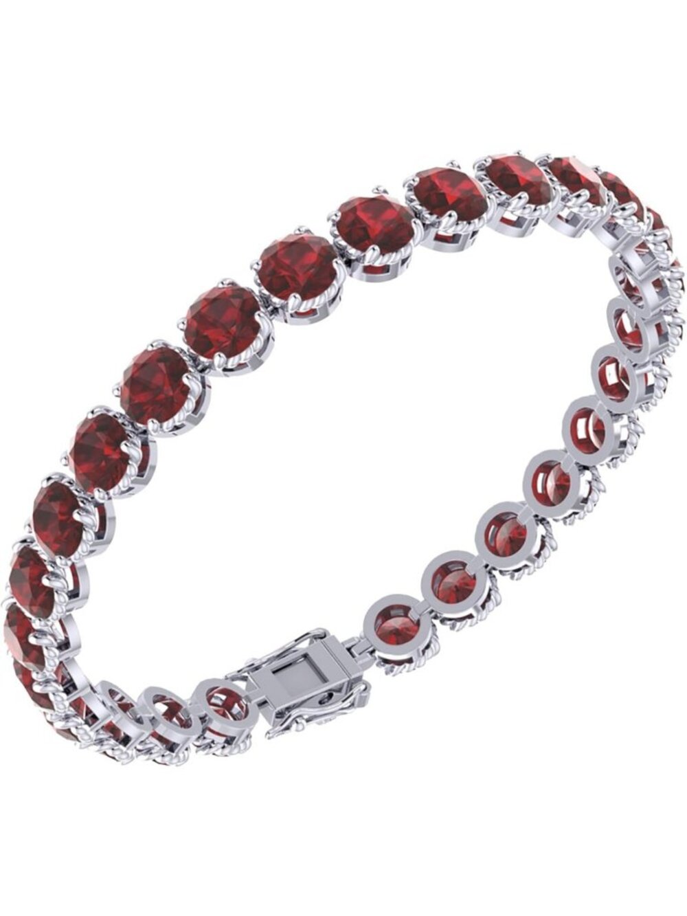 Elegant Tennis Bracelet for Women | Sparkling Cubic Zirconia | Adjustable Design